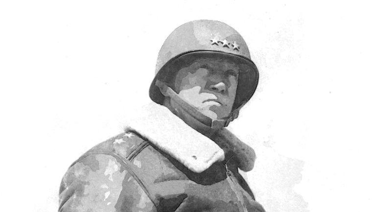 General George S . Patton Drawing easy