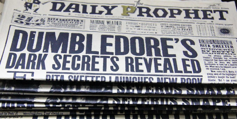 Dumbledore headlines