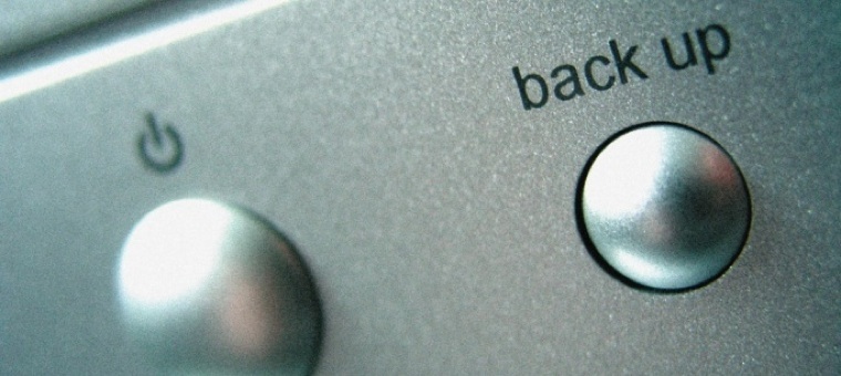 backup button