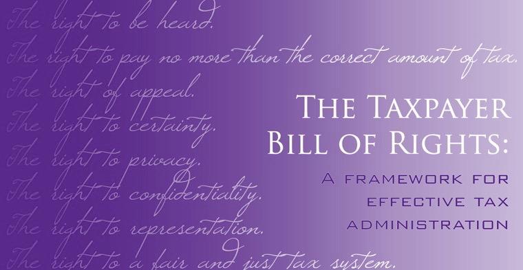 what does the bill of rights say about taxes