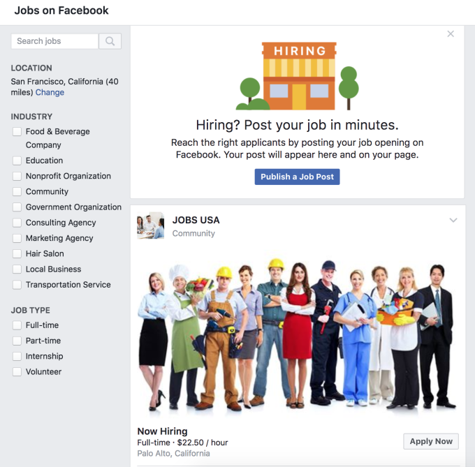 Free Facebook Business Job Postings are Focusing Locally, Expanding Globally - SmallBusiness.com
